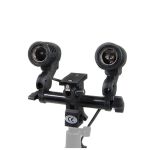 Тримач двох ламп з патронами E27 та отвором для парасольки