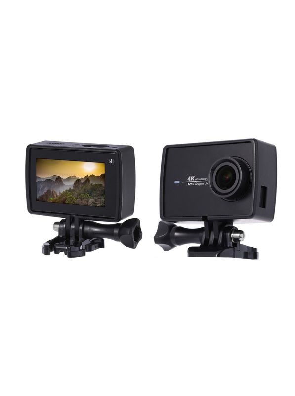 Рамка для екшн камер Xiaomi YI II 4K, 4K Plus, YI Lite з перехідником на стандартні кріплення (код № XTGP342)