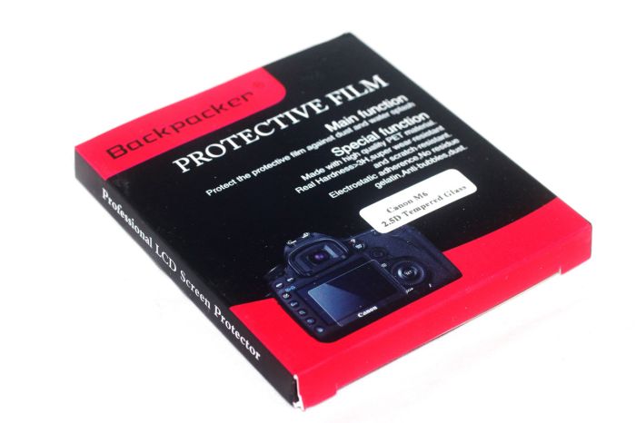 Захист LCD екрану Backpacker для Panasonic DMC-GX8 – загартоване скло