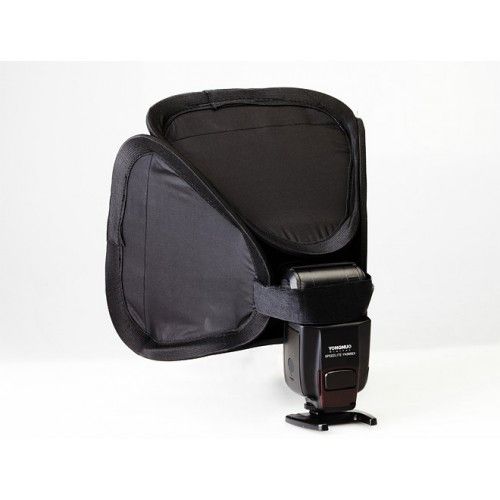 Софтбокс, розсіювач, дифузор (Softbox) для спалахів 23 х 23см