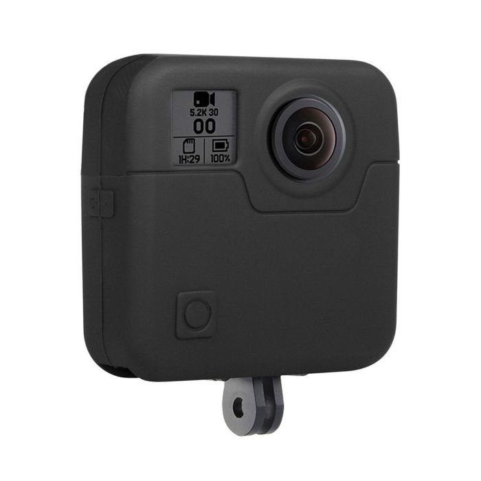 Силіконовий чохол, футляр екшен камер GoPro Fusion - чорний (код № XTGP465)