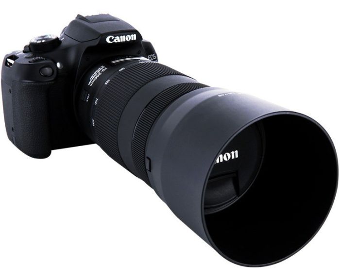 Бленда ET-74B (LH-74B) - JJC для об'єктиву Canon EF 70-300mm f/4-5.6 IS II USM, RF 100-400mm F5.6-8 IS USM