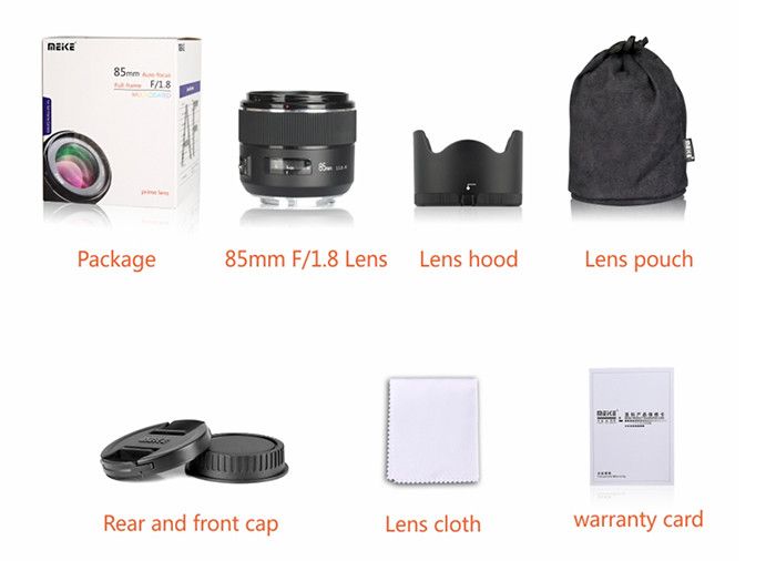 Об'єктив MEIKE MK-85 mm F/1.8 AF (з фокусним 85 мм) для Nikon — автофокусний