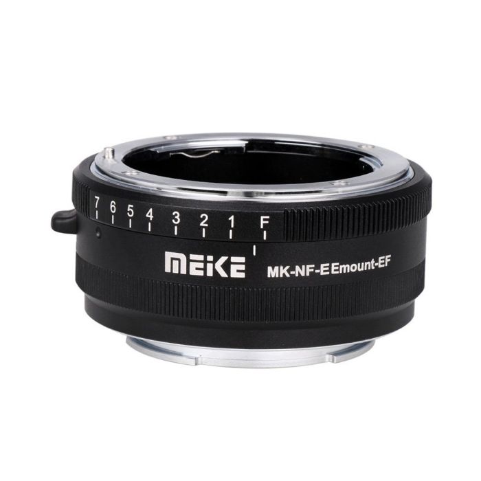 Адаптер (перехідник) Meike MK-NF-E (об'єктив Nikon на камеру Sony (E-mount) - бездзеркалки