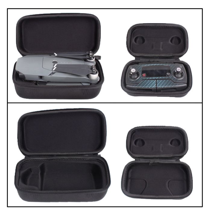 Футляр, кейс для зберігання дрона і пульта ДУ DJI MAVIC PRO - комплект з 2 шт. (код XT-485)