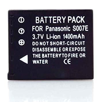 Акумулятор CGR-S007E - аналог (замінюємо з CGA-S007, DMW-BCD10) для камер Panasonic - 1400 ma