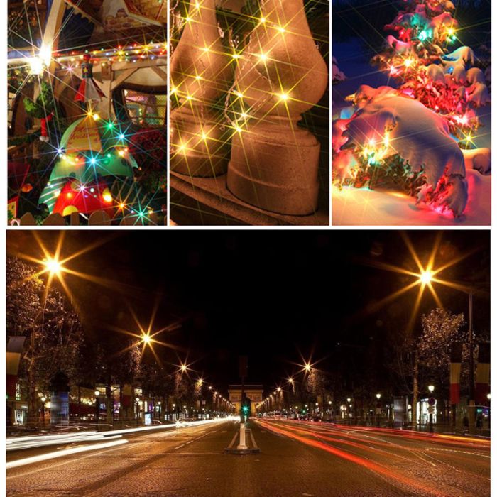 Зірковий (STAR-6), 6-ти променевий світлофільтр ZOMEI 82 мм - скло