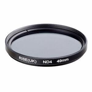 Нейтрально-сірий світлофільтр RISE (UK) 49 мм ND4
