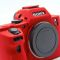 Захисний силіконовий чохол для фотоапаратів SONY A7 II, A7r II, A7s II - червоний