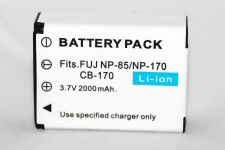 Акумулятор NP-85 (аналог NP-170, CB-170) для камер FujiFilm - 2000 ma