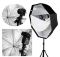 Софтбокс (softbox), розсіювач зонтичного типу октагон - 120 см (восьмикутний)