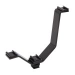 Тримач - трійник (кронштейн) для 3-х пристроїв на гарячий черевик камери V-образний (код LC2625)