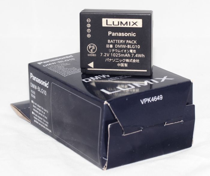 Акумулятор DMW-BLG10 (аналог DMW-BLE9, DMW-BLE9E, DMW-BLE9GK, DMW-BLE9PP) для фотоапаратів Panasonic
