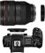 Комплект кришок для Canon EOS R/RP (задня об'єктиву та на тушку) - байонет EOS RF (бездзеркалка) - 2 кришки