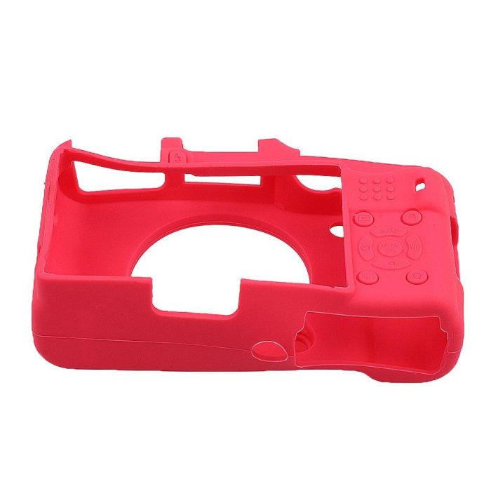 Захисний силіконовий чохол для фотоапаратів FujiFilm XA2, XA1, XM1, XM2 - червоний