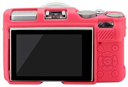 Захисний силіконовий чохол для фотоапаратів FujiFilm X-A3, X-A10 X-A20 X-A5 - червоний