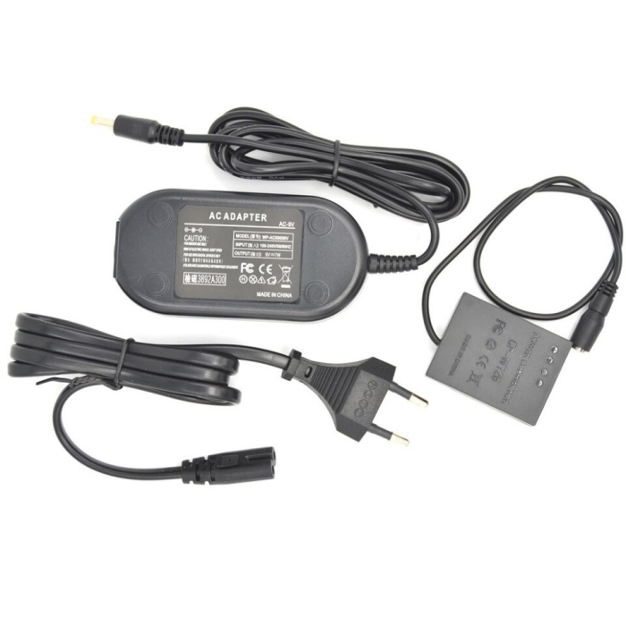 Мережевий адаптер AC9V + CP-W126 (сумісний з акумулятором NP-W126) для фотоапаратів Fujifilm живлення від 220В