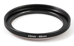 Кольцо повышающее (STEP-UP) 43-49 мм