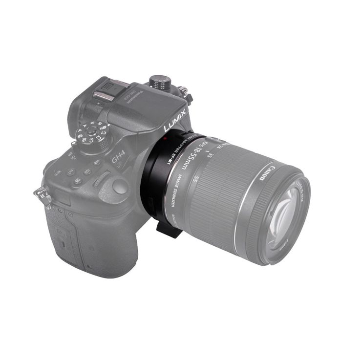 Адаптер Viltrox EF-M1 для об'єктиву EF, EF-S на байонет Micro 4/3 (Canon EF - Micro 4/3) (Olympus, Panasonic)