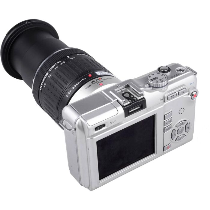 Автофокусний адаптер Viltrox JY-43F (W) для об'єктивів Olympus 4/3 на камери з байонетом Micro 4/3 (Olympus)