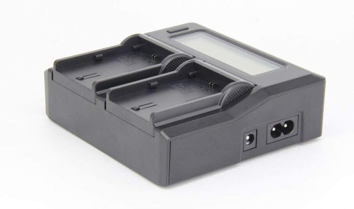 Професійний зарядний пристрій J-DC-LCD для SONY (акб NP-FM500H, NP-F550/F570/F750/F770/F950/F960/F970)