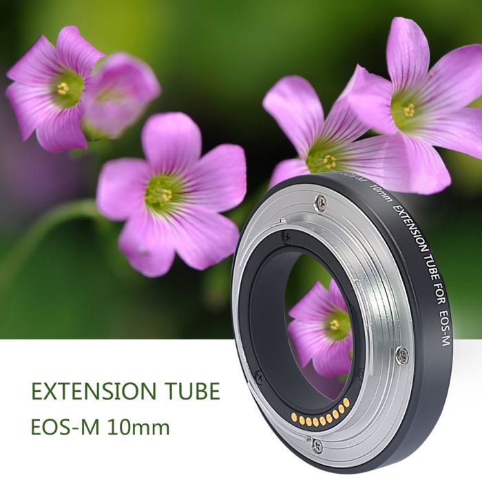 Макрокільця автофокусні для фотокамер Canon EOS M (байонет EF-M (бездзеркальні) Mcoplus EXT-EOS M (10+16mm)