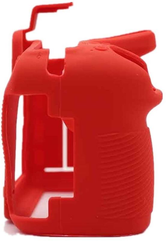 Захисний силіконовий чохол для фотоапаратів Nikon D7100, D7200 - червоний