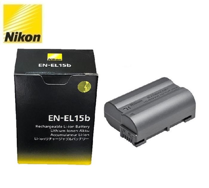 Акумулятор для фотоапаратів NIKON D7000 D7100 D7200 D7500 D8000 D500 D600 D610 D750 D780 D800 D810 D850 - EN-EL15B