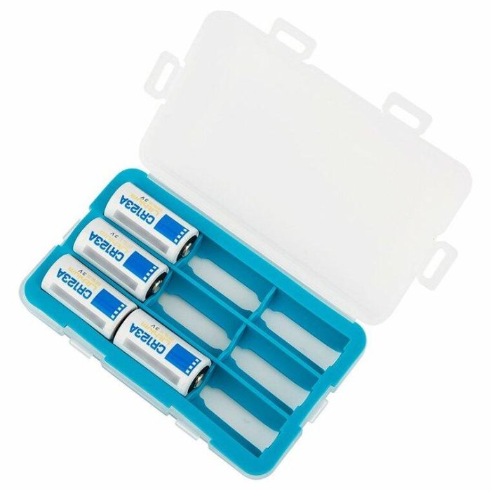 Бокс, кейс, футляр JJC BBC-9CR123 для акумуляторів та батареї CR123, CR123A, 16340