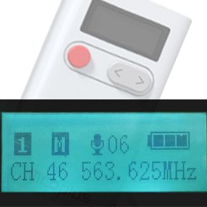 Петличний мікрофон Mcoplus UHF-WMU48 KIT 1 - радіомікрофон (бездротова мікрофонна система)