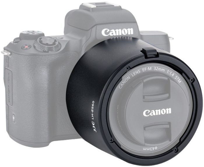 Бленда ES-60 (LH-ES60 - JJC) для об'єктиву Canon EF-M 32mm f/1.4 STM