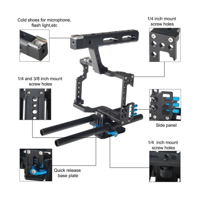 Клітка YELANGU C5 універсальна - для фотоапаратів - обважування