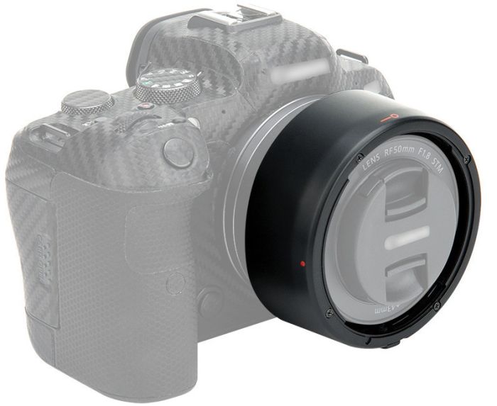Бленда ES-65B (LH-ES65B) — JJC для об'єктива Canon RF 50mm f/1.8 STM