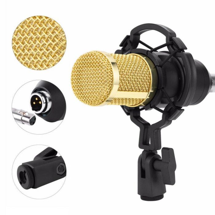 Студійний мікрофон конденсаторний Zeepin BM800 (BM-800) у комплекті з пантографом