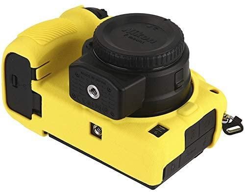Захисний силіконовий чохол для фотоапаратів Nikon Z6, Z6 II, Z7, Z7 II - жовтий