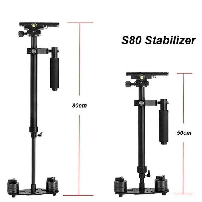 Стабілізатор для фото та відеокамер S80 (steadycam, стедікам) + сумка