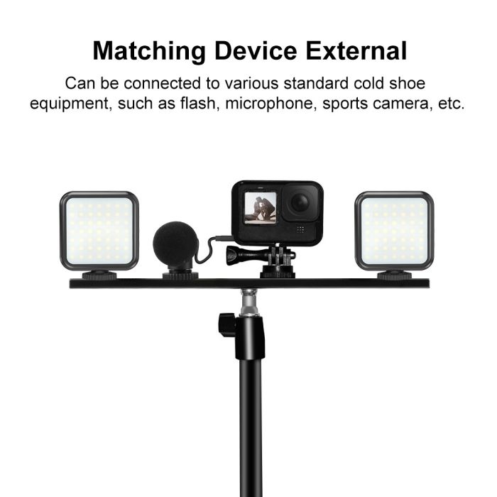 Тримач - кронштейн, планка Puluz PU3084B для кількох пристроїв на штатив, стійку