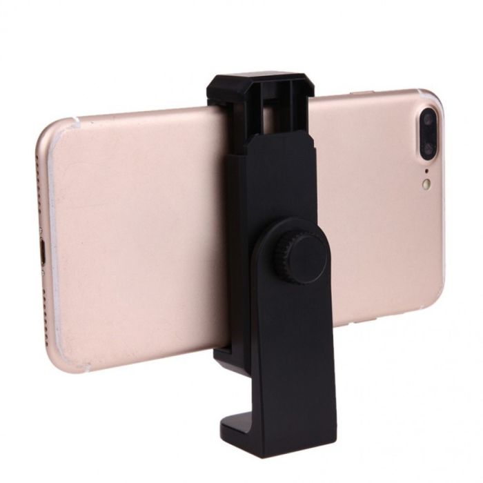 Кріплення (адаптер, тримач) для встановлення телефонів на монопод, штатив - XT-802, що обертається.