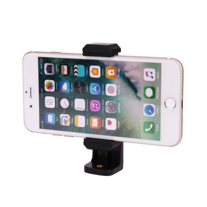 Кріплення (адаптер, тримач) для встановлення телефонів на монопод, штатив - XT-802, що обертається.