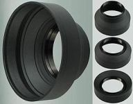 Універсальна гумова бленда 49 мм - складна 3 в 1