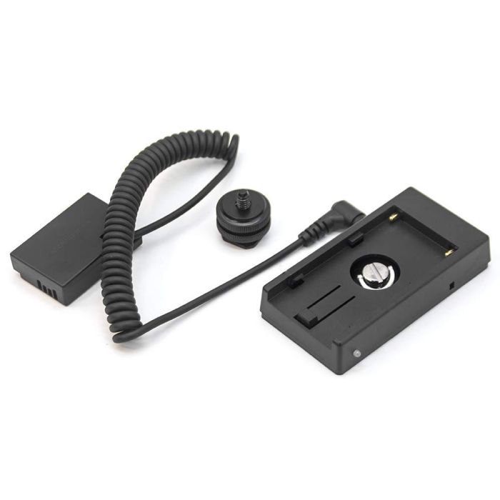 Муфта Canon LP-E17 і адаптер живлення батареї NP-F (вставка, каплер DR-E18)