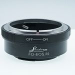 Адаптер (перехідник) Leedsen — Canon FD — Canon EF-M (EOS M) (FD-EOS M)