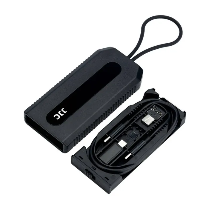 Багатофункціональний набір кабелів JJC MCK-CS1BK з футлярою з місцями для карт пам'яті