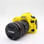 Захисний силіконовий чохол для фотоапаратів Canon EOS 6D Mark II — жовтий