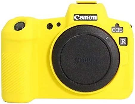 Захисний силіконовий чохол для фотоапаратів Canon EOS R — жовтий