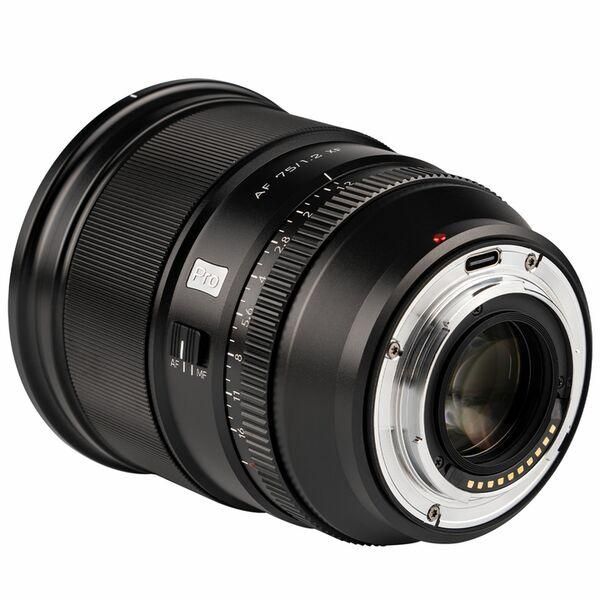Об'єктив VILTROX AF 75 mm 1.2 XF (AF 75/1.2 XF) (автофокусний FujiFilm X)