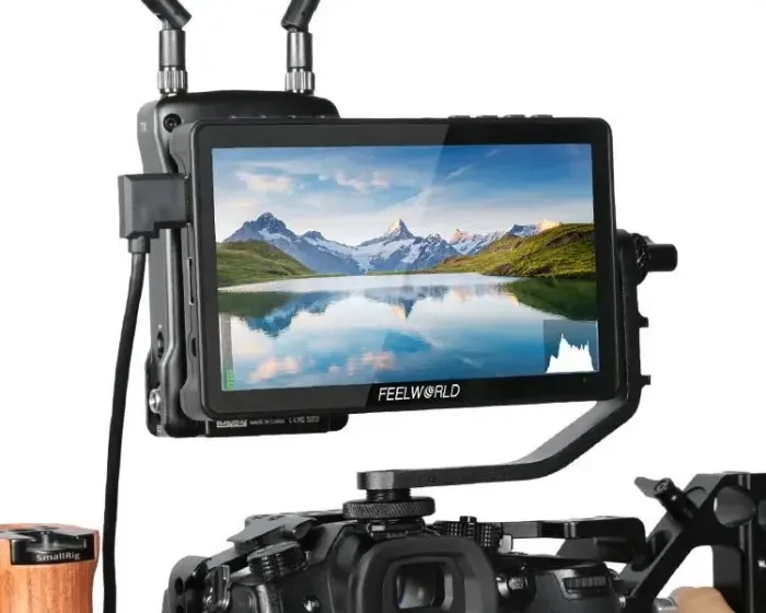 Накамерний монітор, дисплей FeelWorld F5 PRO (V4) (6" дюймів, 3D LUT 4K HDMI (F5PRO V4)