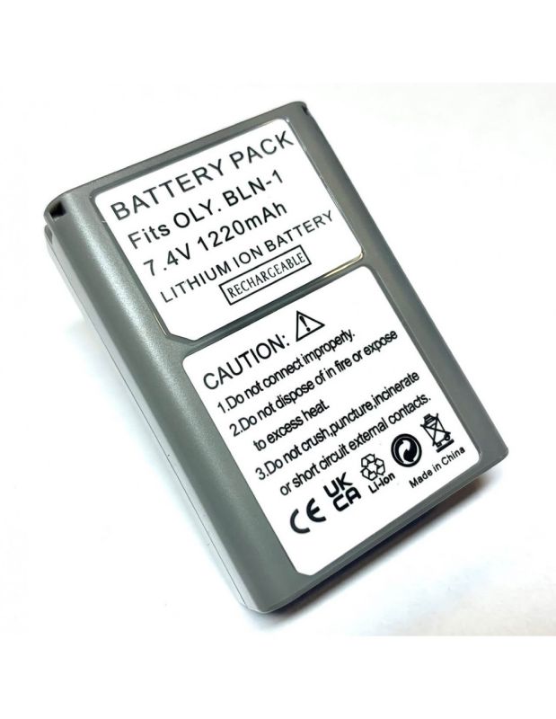 Акумулятор BLN-1 — аналог для фотоапаратів OLYMPUS OM-D E-M5, OM-D E-M1, PEN E-P5, E-M1, E-M5, E-P5 — 1220ma