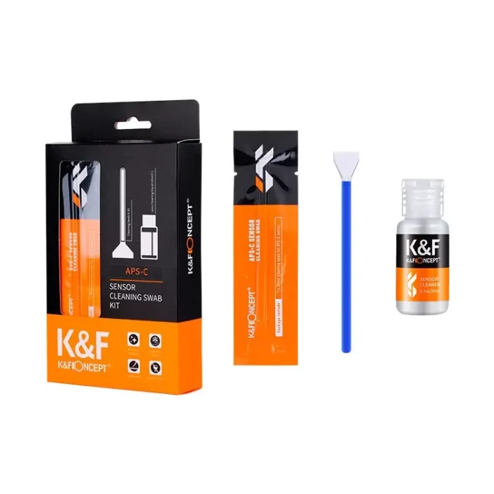 Набір для догляду за матрицею K&F Concept 16 mm APS-C Sensor Cleaning Swab Kit (SKU.1616)