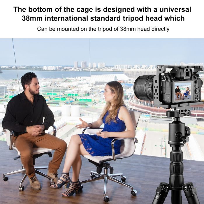 Клітка Puluz PU3097B для фотоапаратів — обвіс для камер